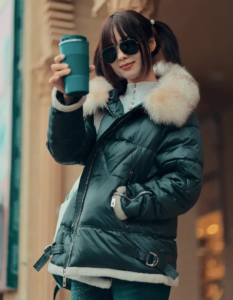 jaket gelembung wanita 